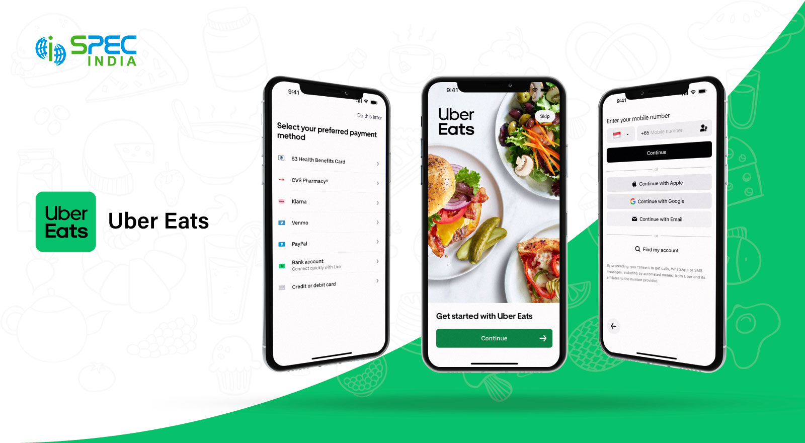 Uber Eats Food Delivery App