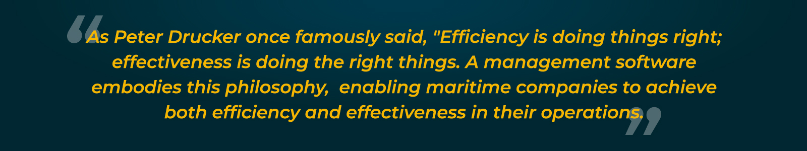 Quote by Peter Drucker