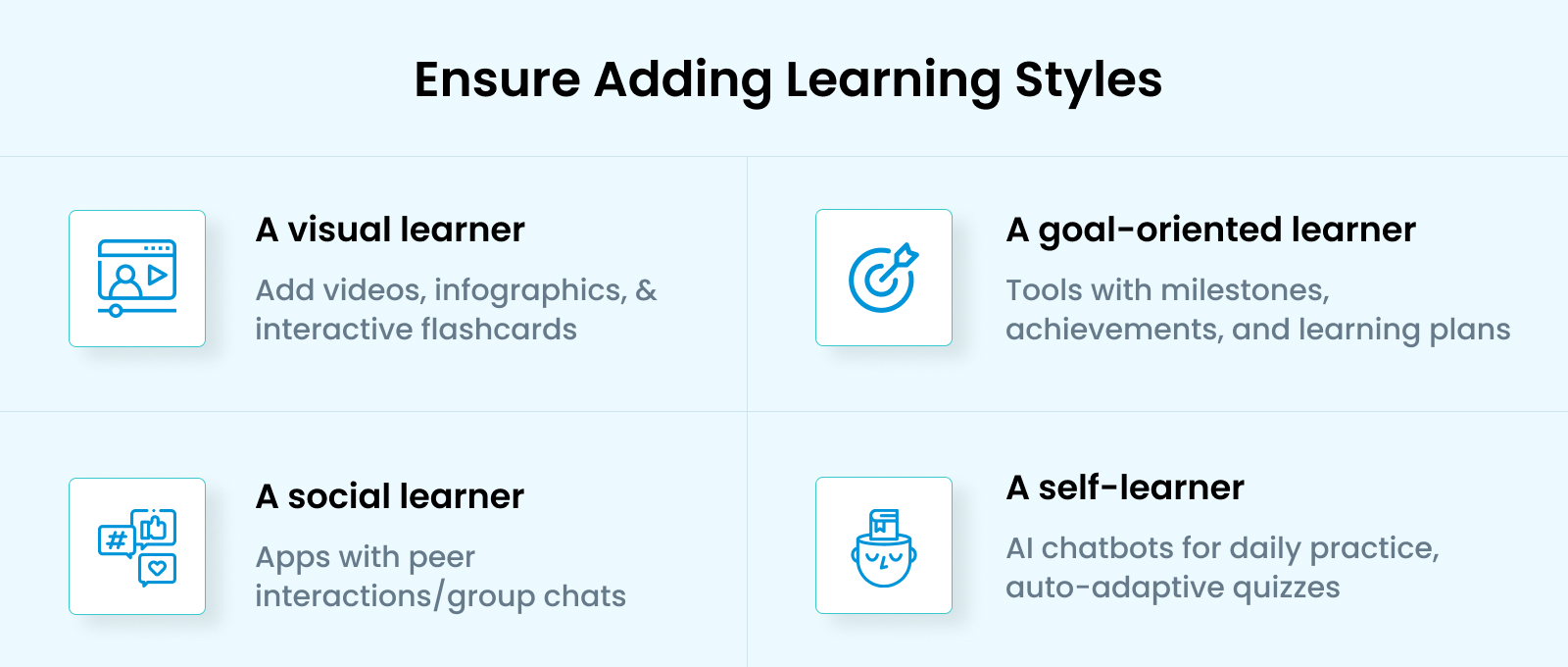 adapting to language learning